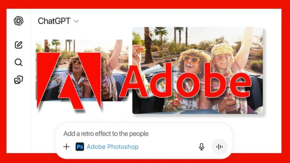 ChatGPT’ye Adobe Photoshop, Acrobat ve Express doğrudan entegre