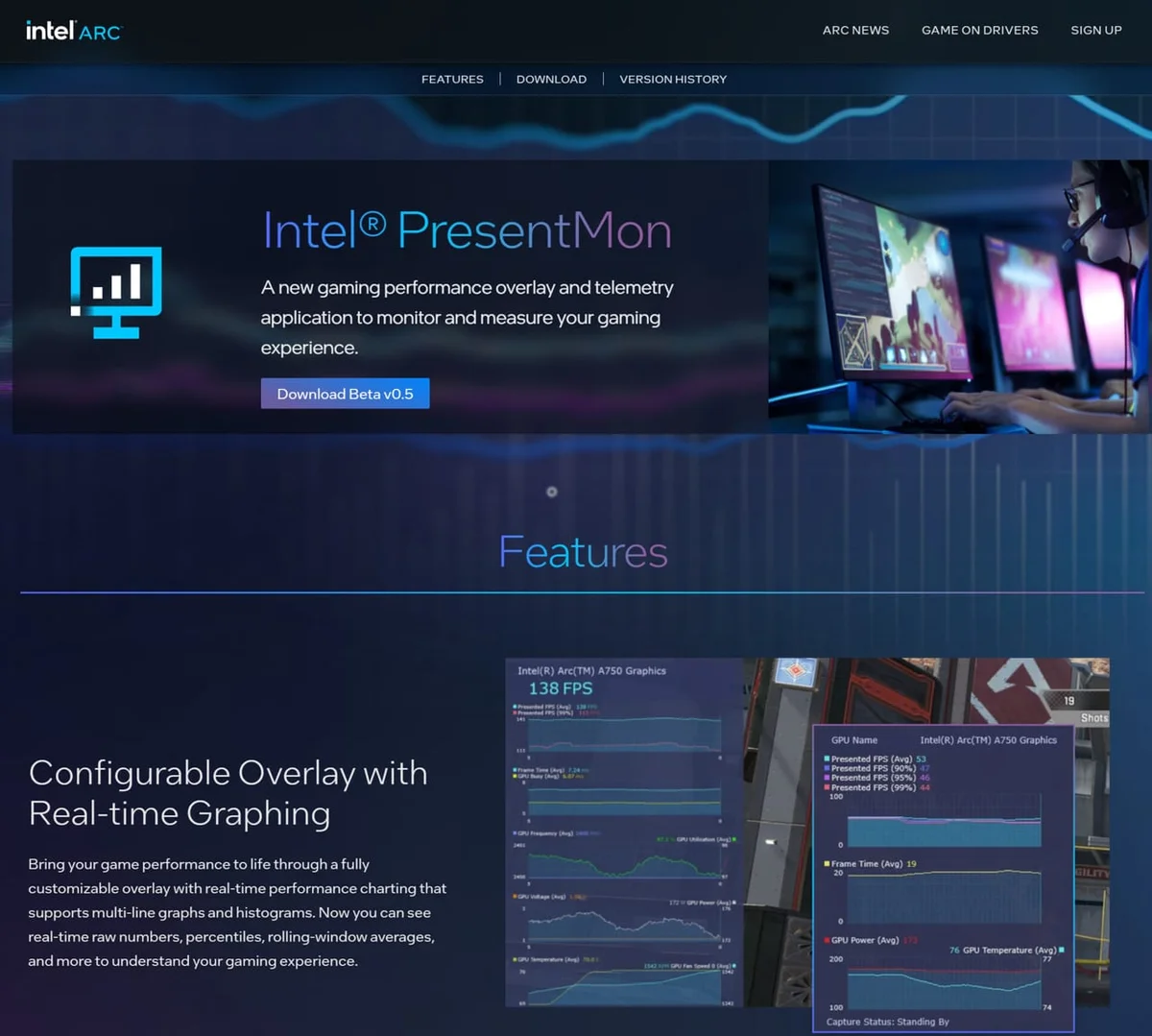 Intel, PresentMon 2.6.0 ile oyun izlemeyi hafifletti