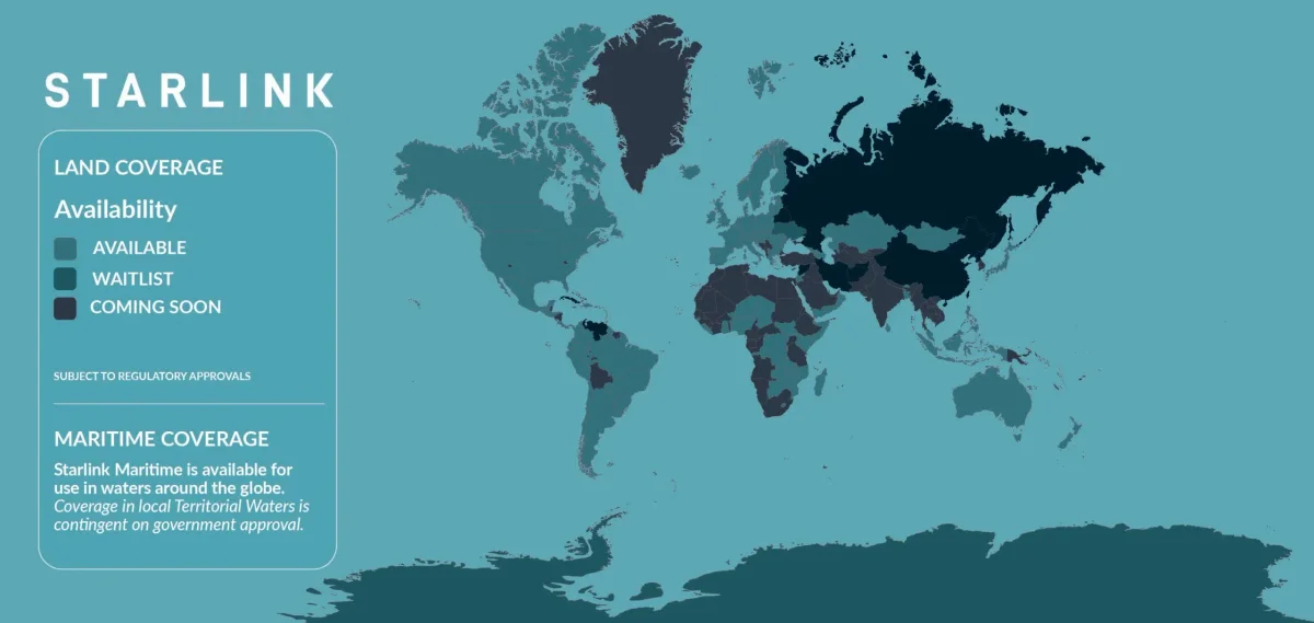 Starlink 2025’te sınır tanımadı: 35 yeni pazar, 9 milyon kullanıcı