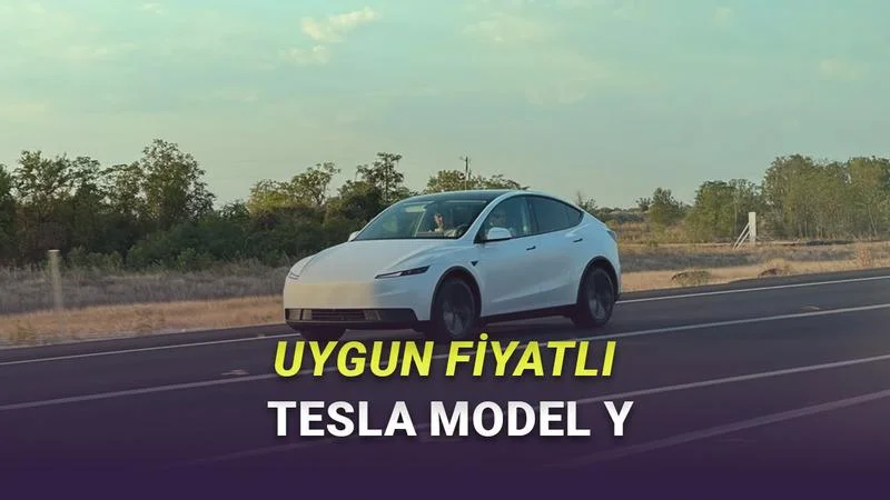 Tesla Model Y'nin Uygun Fiyatlı Versiyonu Kamuflajsız Görüntülendi