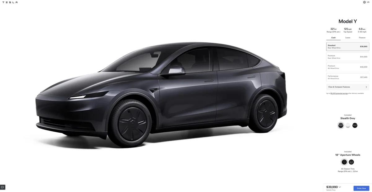Tesla'nın 'Standard' Model 3 ve Model Y'si: Neler değişti?