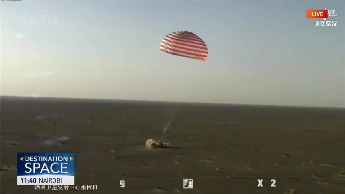 Tiangong dönüşü uzadı Çinli ekip enkaz nedeniyle 9 gün bekledi