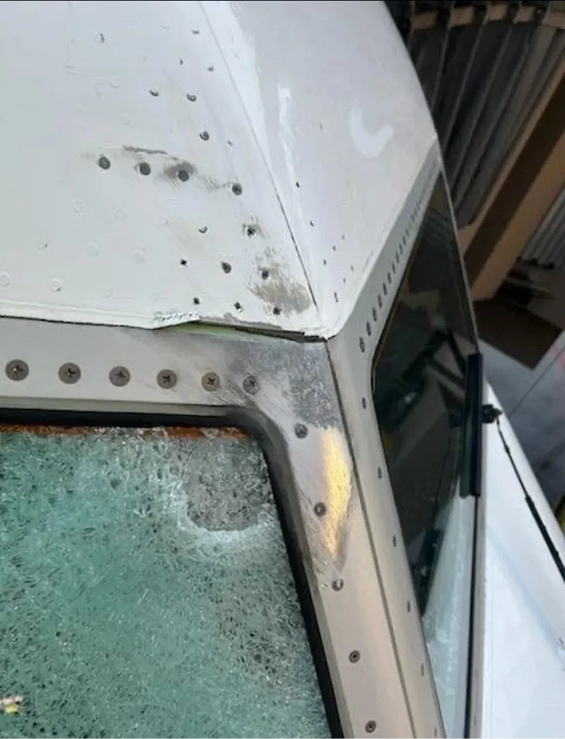 United Airlines Uçağına Utah Üzerinde Uzaydan Cisim Çarptı