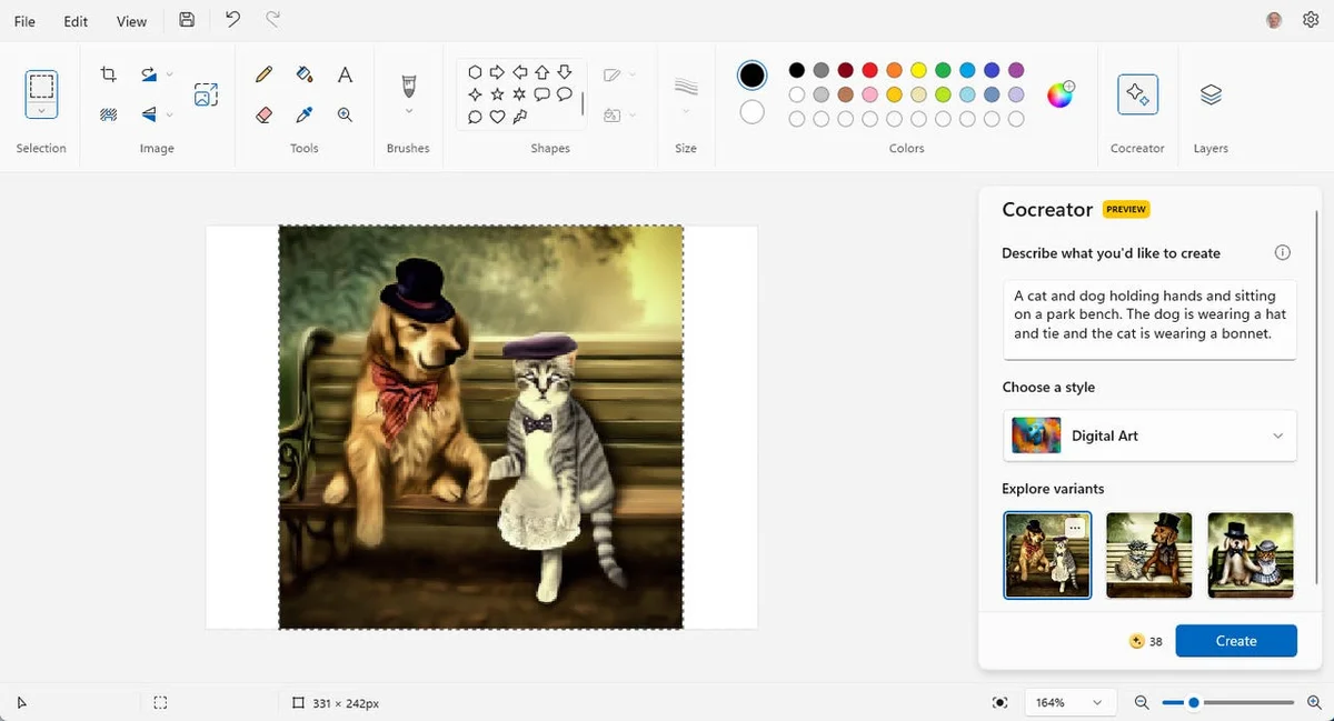 Windows 11 Paint, AI ile Görselleri Tek Tıkta Animasyona Çeviriyor