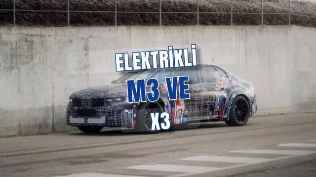 700 bg’lik elektrikli BMW M3 ve X3 M Tenerife’de yol testinde