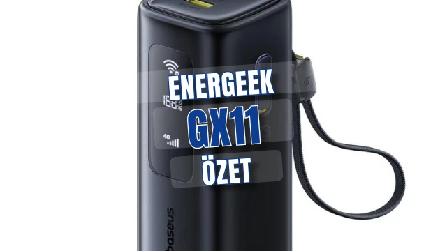 Baseus EnerGeek GX11: Cebinizde 4G MiFi ve 67W Güç