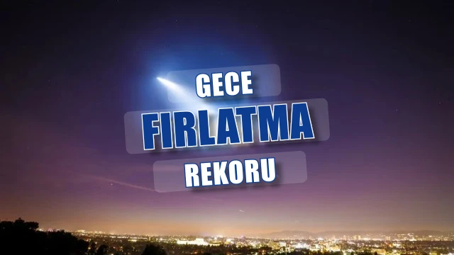 FAA kısıtlarına rağmen SpaceX gece fırlatmasıyla Space Coast rekoru