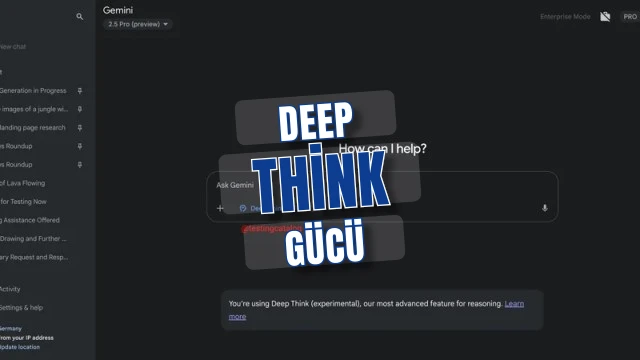 Google Gemini 3 Deep Think paralel muhakeme ile sınırları zorluyor