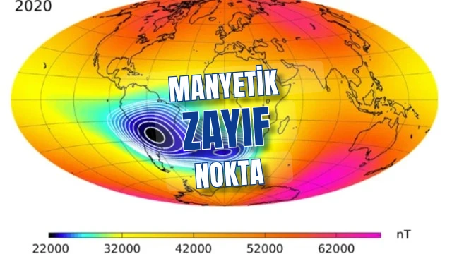 Güney Atlantik Anomalisi genişliyor: Dünya'nın manyetik zayıf noktası büyüyor