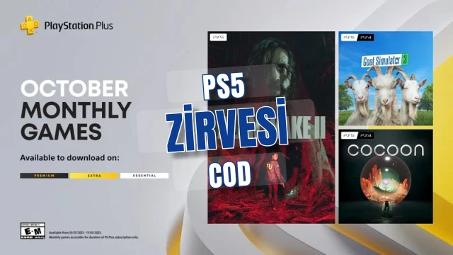 Kasım 2025 PlayStation listeleri Call of Duty PS5’te zirvede