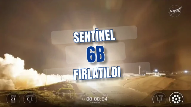 NASA ve SpaceX Sentinel 6B'yi fırlattı deniz seviyesi izlenecek