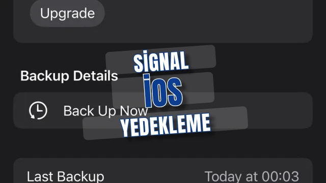 Signal iOS için uçtan uca şifreli mesaj yedekleme resmen başlıyor