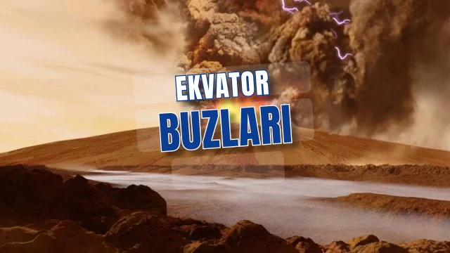 Volkanik Patlamalar Mars Ekvatoruna Gizli Buz Taşımış Olabilir